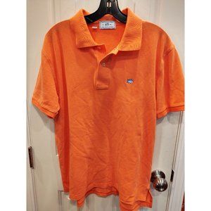 Southern Tide Mens SkipJack Polo Shirt  M Orange Golf Short Sleeve Outdoors